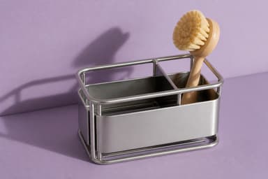 Kitchen sink caddy — studio still-life