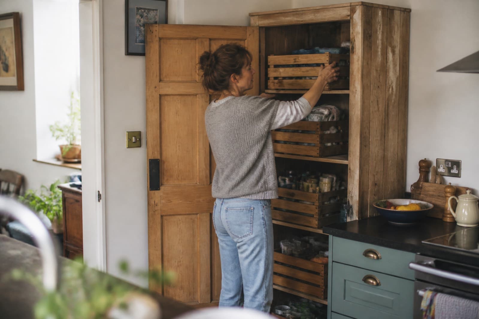 Stack crate set — in a home setting